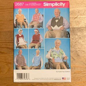 Simplicity 2687 Adult clothing protector uncut